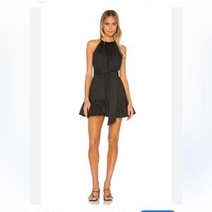 MAJORELLE Jolile Dress Black Stretch Lined Sleeveless Adjust Straps Size Small